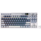 ROYAL KLUDGE RK M87 Ocean Blue Gaming Keyboard Cream switch