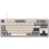 ROYAL KLUDGE R87Pro Half Grey Gaming Keyboard Creamy switch
