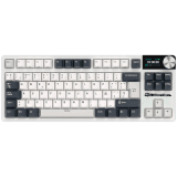 ROYAL KLUDGE RK S85 White Night Gaming Keyboard Beige switch