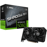 MSI Video Card NVIDIA GeForce RTX 5060 8G SHADOW 2X OC MAX