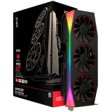 XFX Mercury AMD Radeon RX 9070XT OC Magnetic Air Edition with RGB 16GB GDDR6 HDMI 3xDP, AMD RDNA 4