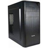Segotep S3 Black 500W, SECC Steel ATX Mid Tower Case, cu sursa ATX 500W (montata sus), interior vopsit negru, 1x5.25” (extern), 1x5.25 (intern), 2x3.5” (intern), 2x2.5” (intern), spate – 1x 120mm fan (optional), fata – 3x 120mm fan (opt)
