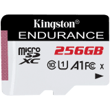 Kingston 256GB microSDXC Endurance 95R/45W C10 A1 UHS-I Card Only