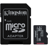 Kingston 32GB microSDHC Industrial C10 A1 pSLC Card + SD Adapter