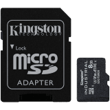 Kingston 8GB microSDHC Industrial C10 A1 pSLC Card + SD Adapter