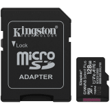 Kingston 128GB microSDXC Canvas Select Plus Gen3 150MB/s A1 Card + Adapter