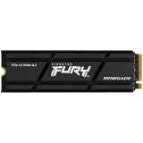 Kingston FURY Renegade 2TB SSD with Heatsink, M.2 2280, PCIe 4.0 NVMe, Read/Write 7300/7000MB/s, Random Read/Write: 1000K/1000K IOPS