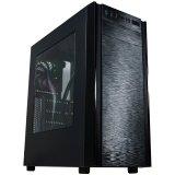 Carcasa Segotep X1 neagra, SPCC Steel ATX Mid Tower, fara sursa (tip ATX, montata jos), power cover, interior vopsit negru, filtru de praf pentru tavan, 1x5.25” (intern), 2x2.5” (intern), 3x2.5” (intern)