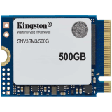 Kingston 500GB NV3 SSD M.2 2230 PCIe 4.0 NVMe, Read: 5,000/ Write: 3,000MB/s