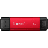 Kingston 2TB Dual USB-A/C Portable SSD, Up to 1050MB/s USB 3.2 Gen 2