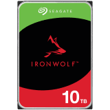 HDD NAS SEAGATE IronWolf 10TB CMR, 3.5", 256MB, 7200RPM, SATA, Rescue Services 3 ani, TBW: 180