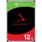 HDD NAS SEAGATE IronWolf 12TB CMR, 3.5", 256MB, 7200RPM, SATA, Rescue Services 3 ani, TBW: 180