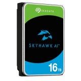 HDD Video Surveillance SEAGATE SkyHawk AI 16TB CMR, 3.5", 512MB, SATA, Rescue Services 3 ani, TBW: 550