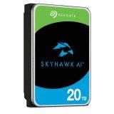 HDD Video Surveillance SEAGATE SkyHawk AI 20TB CMR, 3.5", 512MB, SATA, Rescue Services 3 ani, TBW: 550