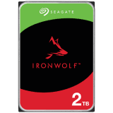 HDD NAS SEAGATE IronWolf 2TB CMR, 3.5", 256MB, 5400RPM, SATA, Rescue Services 3 ani, TBW: 180