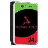 HDD NAS SEAGATE IronWolf Pro 24TB CMR 3.5", 512MB, 7200RPM, SATA, Rescue Services 3 ani, TBW: 550