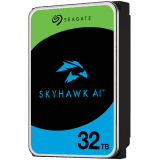 HDD Video Surveillance SEAGATE SkyHawk AI 32TB CMR, 3.5", 512MB, SATA, Rescue Services 3 ani, TBW: 550