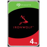 HDD NAS SEAGATE IronWolf 4TB CMR, 3.5", 256MB, 5400RPM, SATA, Rescue Services 3 ani, TBW: 180
