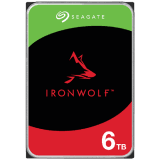 HDD NAS SEAGATE IronWolf 6TB CMR, 3.5", 256MB, 5400RPM, SATA, Rescue Services 3 ani, TBW: 180