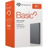 HDD Extern SEAGATE Basic Portable Drive 5TB, 2.5'', USB 3.0, 270g-EOL->STKM5000400