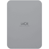 HDD Extern LaCie Mobile Drive Secure 4TB, USB 3.1 Type C, Up to 130MB/s, Password protection, Rescue Data Recovery Services 3 ani, Space Gray