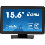 IIYAMA TOUCH T1633MSC-B1 15.6" PCAP 10 points multi-touch 1920 x 1080 @60Hz 450 cd/m² 1000:1 5ms projective capacitive