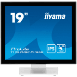 19" WHITE PCAP Anti-Glare coated, Bezel Free Front, 10P Touch, IPS Panel, 1280x1024, Speakers, VGA, DisplayPort, HDMI, 215cd/m2 (with touch), USB Interface, Built-In Power Adapter, Multiouch with supported OS