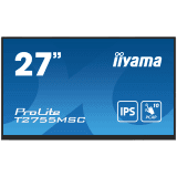 Iiyama ProLite T2755MSC-B1 - LED monitor27" touchscreen 1920 x 1080 Full HD (1080p) @ 60 Hz IPS 400 cd/m² 1000:1 5 ms