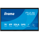 Iiyama ProLite TE7515A-B1AG - 75" Diagonal Class (74.5" viewable) LED-backlit display interactive digital signage with