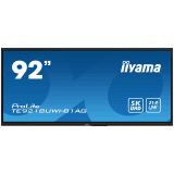 92" UW5K 5120x2160 VA Anti-Glare, 50-Points Touch,450cd/m2, Metal, Fan-less, SP 2x 16W + 16W subwoofer, Mic Array 8x, HDMI 4x, HDMI-out, USB-C 2x up to 100W PD, mini-jack, S/PDIF, LAN 2x, RS232C,  iiWare, WiFi/BT, VESA 800x600, OPC slot, Android 13