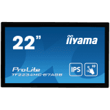 21,5" PCAP Anti-Glare Bezel Free 10P Touch, 1920x1080, IPS panel, VGA, DisplayPort, HDMI, 300cd/m² (with touch)