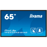 Iiyama ProLite TF6539AS-B1AG - 65" Diagonal Class (64.5" viewable) LED-backlit LCD displaydigital signage with built-in media player and touchscreen (multi touch) Android 4K UHD (2160p) 3840 x 2160 black