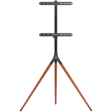 ONKRON Tripod Easel TV Stand for 32” – 65 Inch LED LCD OLED Screens up to 35 kg, Black