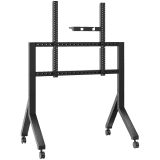 ONKRON Mobile TV stand for 70"-110" Screens up to 125 kg, Black