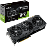 ASUS Video Card Nvidia TUF Gaming RTX 3060 Ti V2 OC Edition LHR (RTX 3060 Ti, 8Gb GDDR6 256bit, 1785/1755 MHz, 4864sp, 1x8 pin, 2xHDMI, 3xDP, 2.7 slots, Recom. PSU 750W) Low Hash Rate!