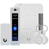 Ubiquity UA-G3-SK-Pro Starter kit that provides complete entry and exit control for a single door with two readers and Apple Touch Pass support, Door Hub, G3 Reader Pro, G3 Reader for door exit, or entry for an additional door, 2x Pocket Keyfobs