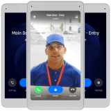 Ubiquiti UA-Intercom-Viewer-3 Display that pairs with the Access Intercom for visitor screening and remote access
