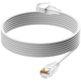 Ubiquiti UACC-Cable-Patch-EL-C6A-0.3M-W Ultra-thin braided patch cable, designed and optimized for 10 GbE networking