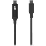 Ubiquiti UACC-Cable-USB-100W-1M-BK USB-C Cable with Charge Display, 100W max power output