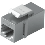 Ubiquiti UniFi UACC-Keystone-Coupler-C6A Pass-through Cat6A keystone coupler
