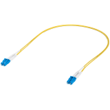 Ubiquiti UACC-OFC-S2-LULU-0.5M-50 OS2 Duplex LC UPC Fiber Patch Cable Lightweight fiber patch cable for up to 100G