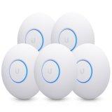 Ubiquiti 4x4 MU-MIMO 802.11ac Wave 2 Access Point – 5 pack (no POE)