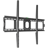 ONKRON Fixed TV Wall Mount for 55 to 100-inch Flat Panel TVs Digital Panels 75 kg, Black