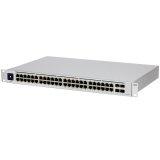 UniFi Switch 48 is a fully managed Layer 2 switch with (48) Gigabit Ethernet ports and (4) 1G SFP ports for fiber connectivity