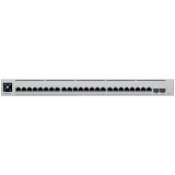 Ubiquiti Layer 3 switch with (24) 10GbE RJ45 ports and (2) 25G SFP28 ports