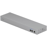 Ubiquiti WAN Switch USW-WAN-RJ45-EU 10 GbE linking two Shadow Mode High Availability UniFi Gateways to a single ISP