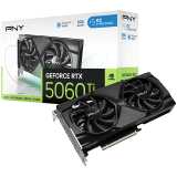 PNY Video Card NVidia GeForce RTX 5060 Ti 8GB Overclocked Dual Fan DLSS4