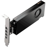 PNY NVIDIA RTX 2000 EADA PCI-Express x16 Gen 4.0,Single Slot, 50W16 GB GDDR6 ECC 128-bit,HDCP 2.2 andHDMI 2.0 support with opt. Adapter