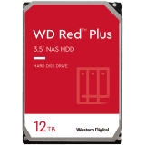 HDD NAS WD Red Plus 12TB CMR, 3.5'', 512MB, 7200 RPM, SATA, TBW: 180