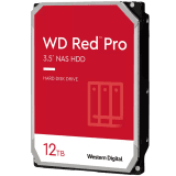 HDD NAS WD Red Pro 12TB CMR, 3.5'', 512MB, 7200 RPM, SATA, TBW: 550